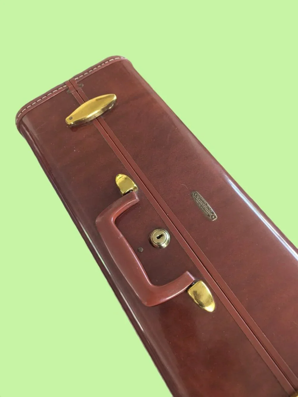 Vintage Samsonite Hardshell Suitcase - Model #4951 - Shwayder Bros. - Denver
